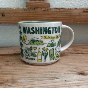 Washington Been There Series Starbucks Mug 14 oz